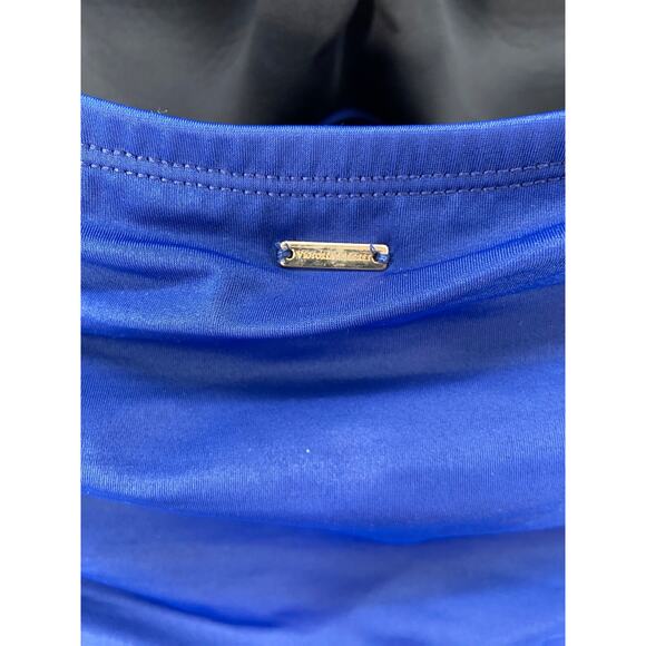 Victoria's Secret Swimsuit Sz 40DD The Unforgettable One‎ Piece Blue Formed Cups - Picture 8 of 11